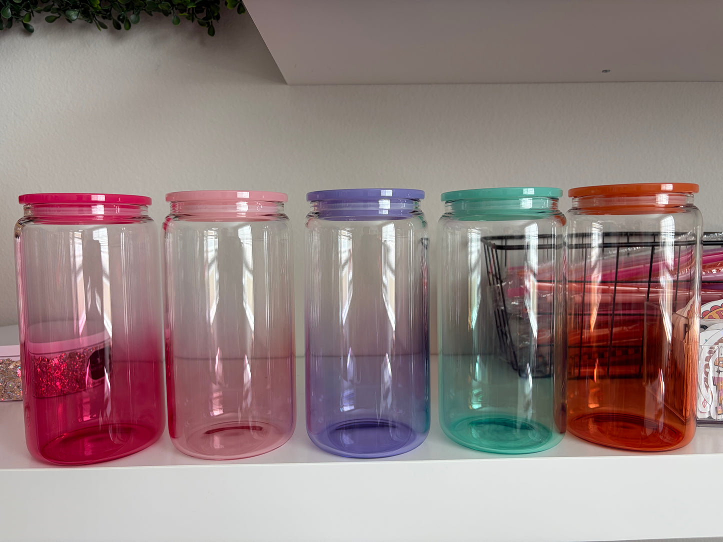 16oz Glass Ombre