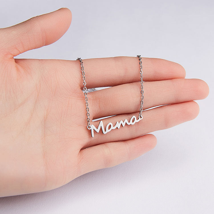 Mama Necklace, Personalized Gifts for Mom, Mothers Day Gifts