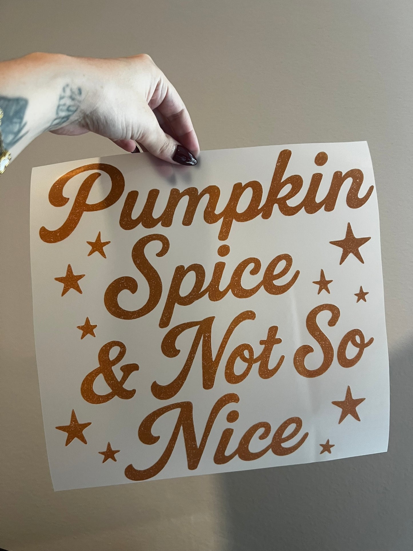Pumpkin Spice & Not So Nice