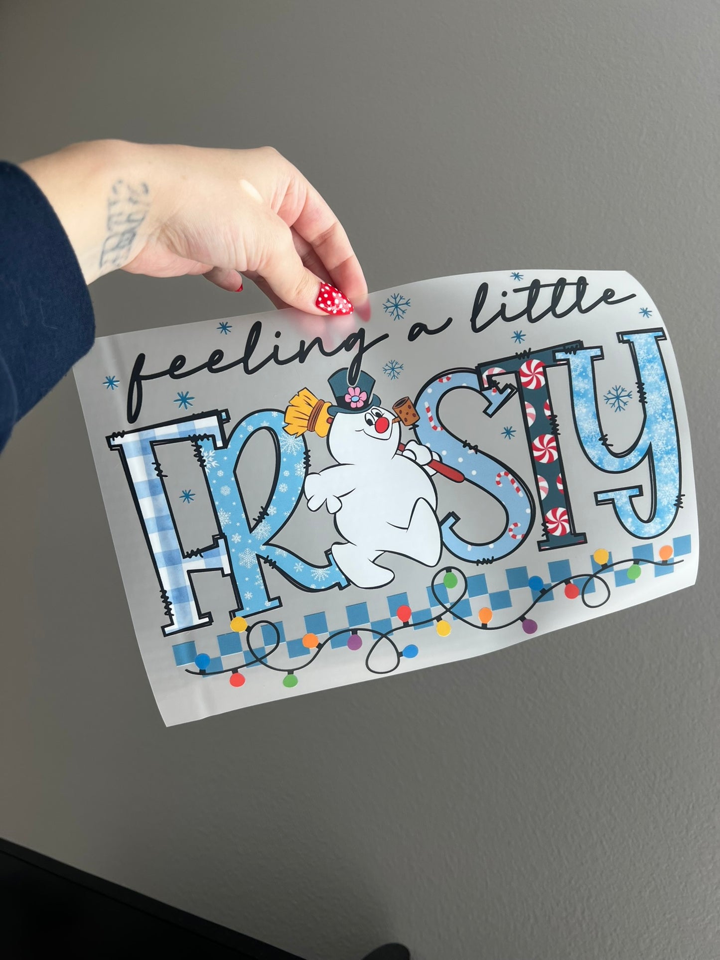 Feeling alittle frosty