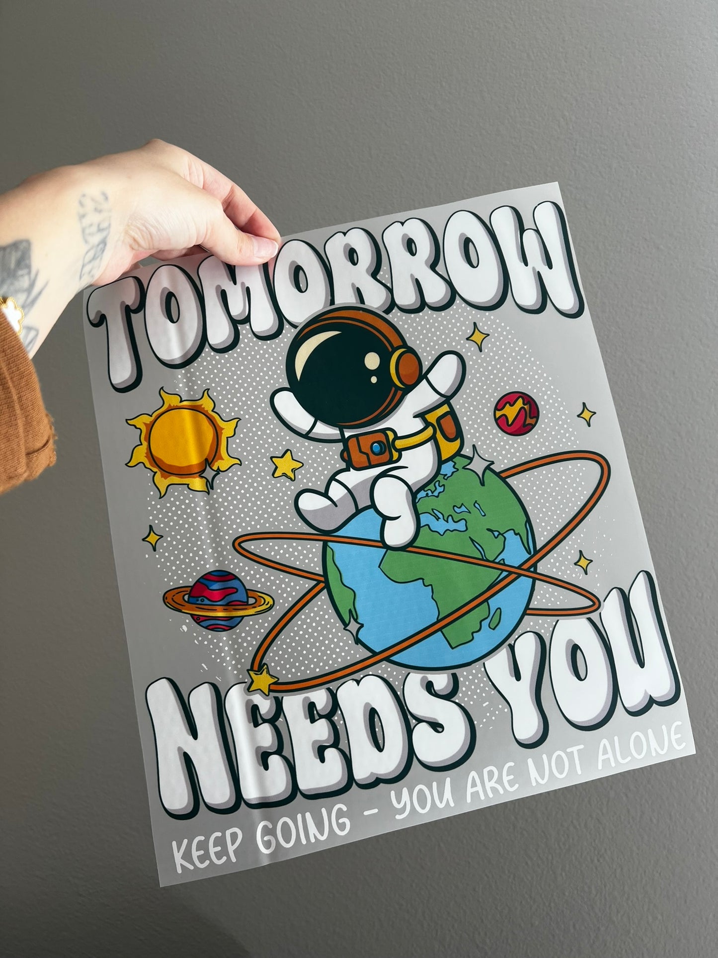 Tomorrow needs you