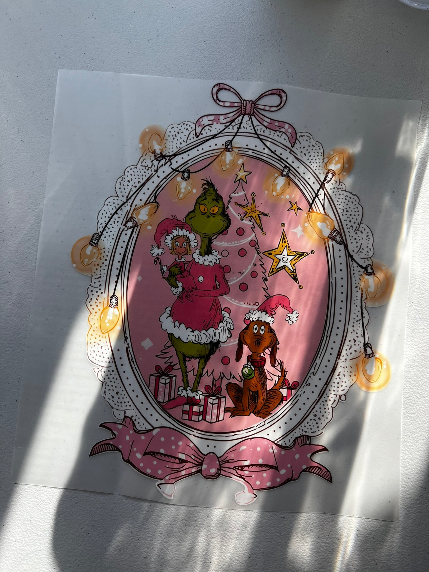 Pink Grinch Frame