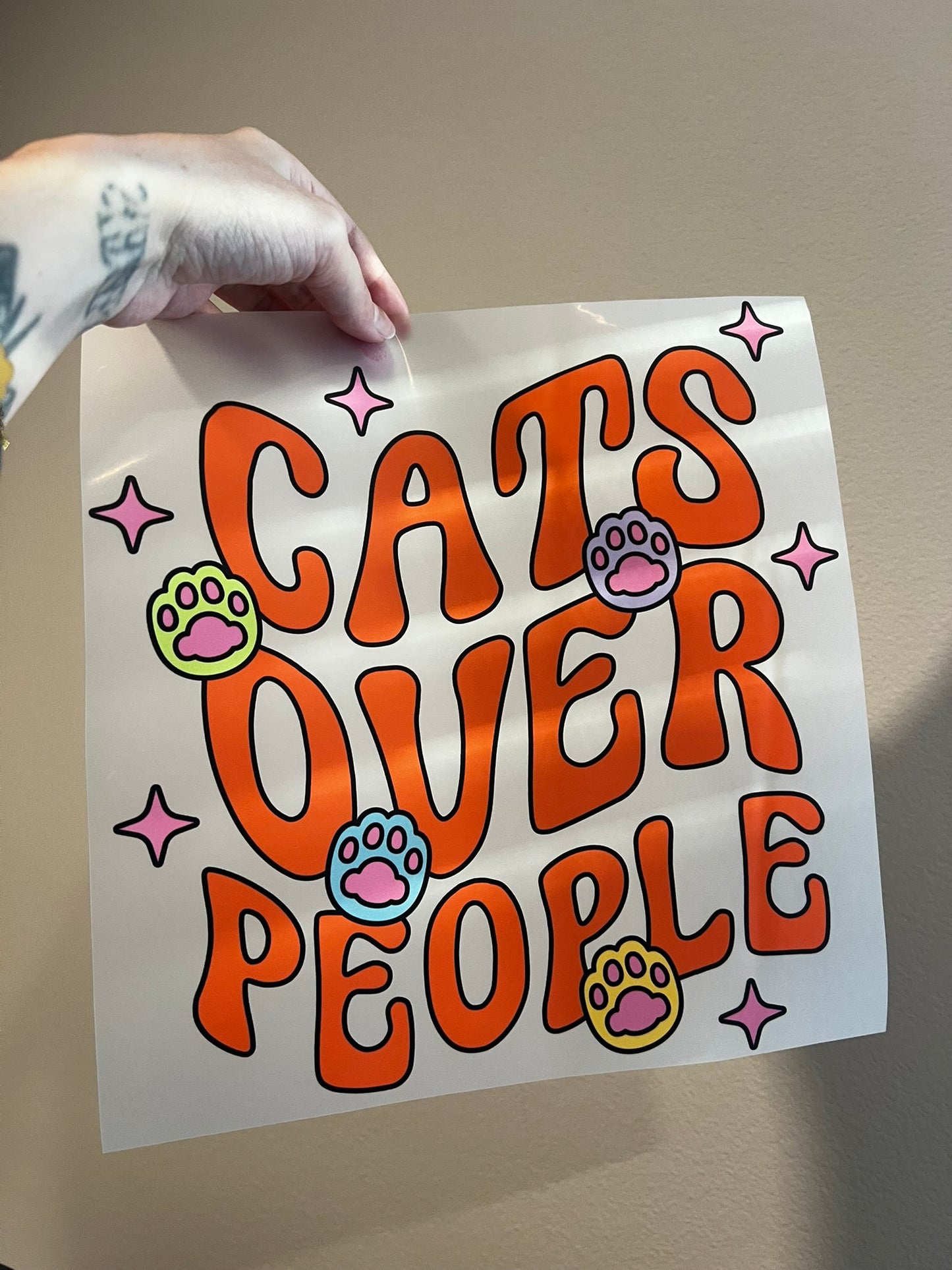 cats over people