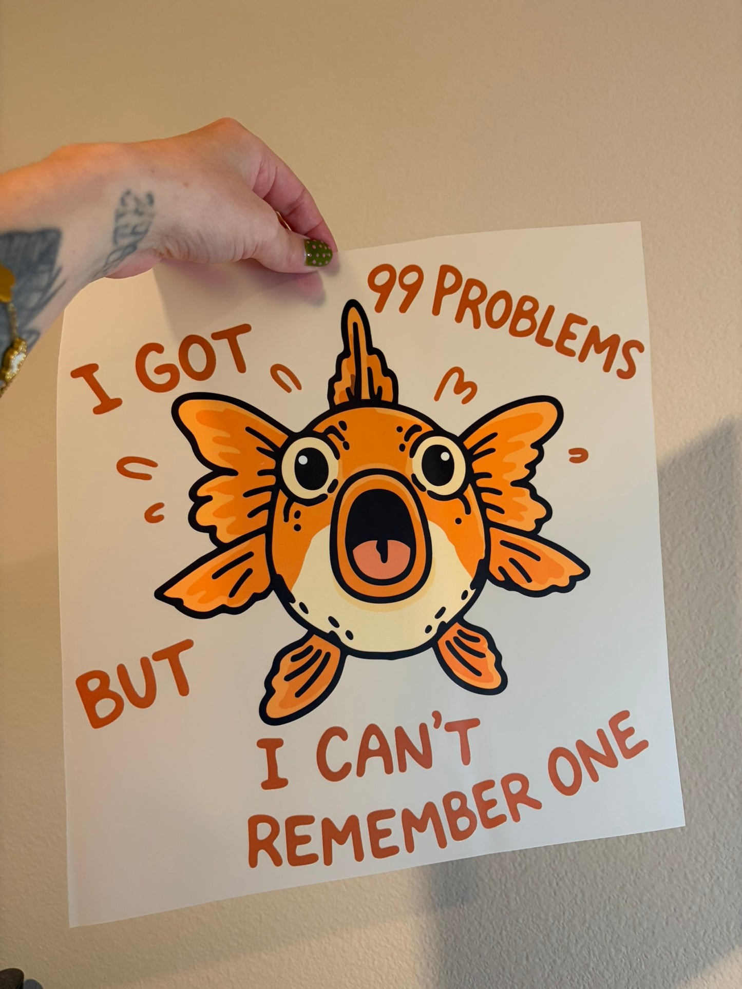 99 problems but cant remember one