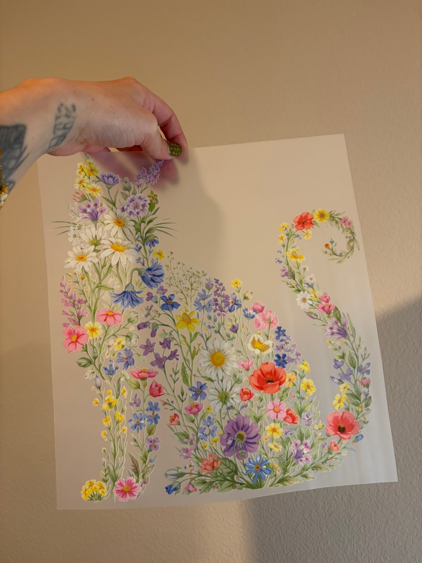 floral cat