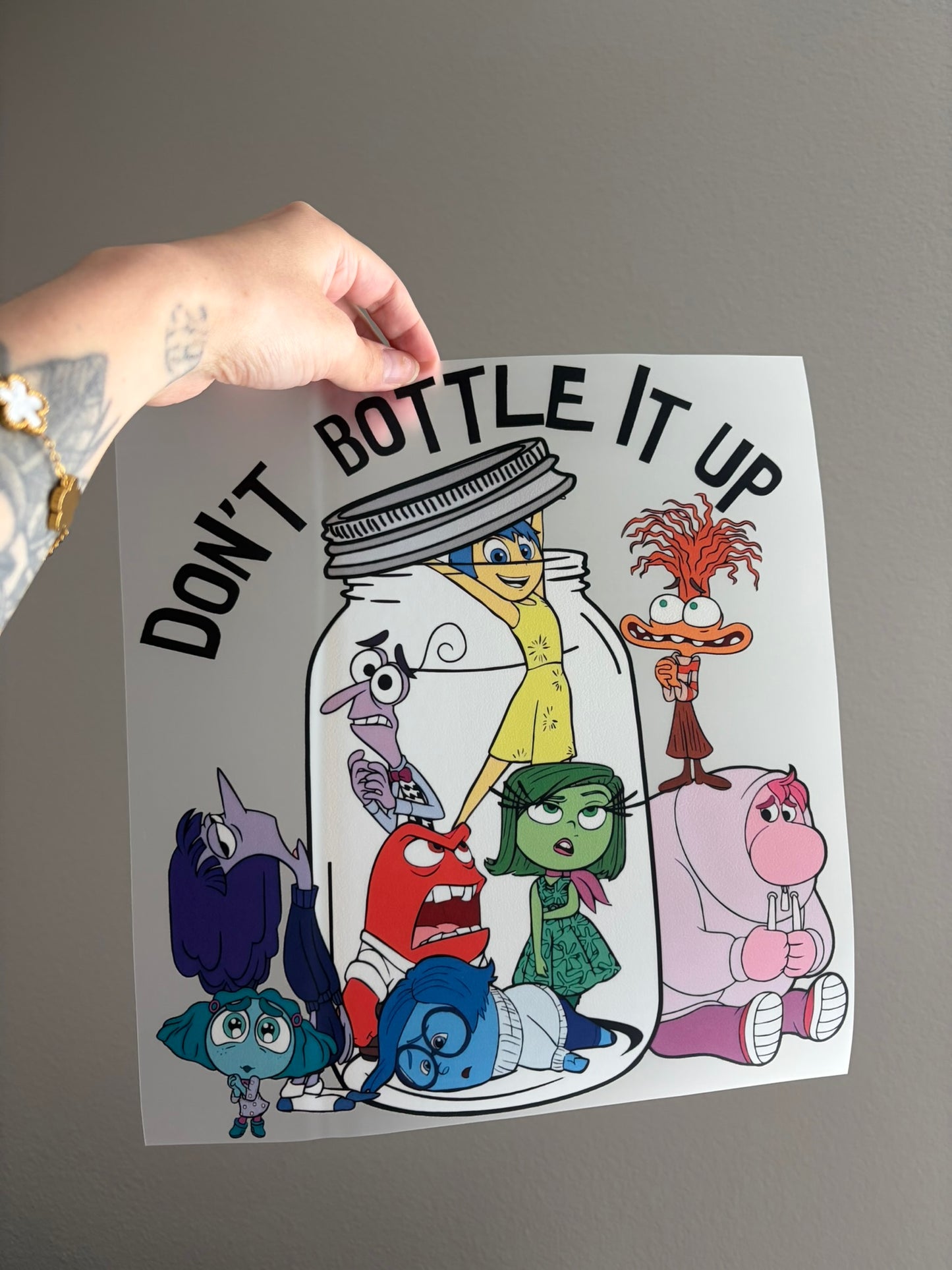 Don't Bottle It Up