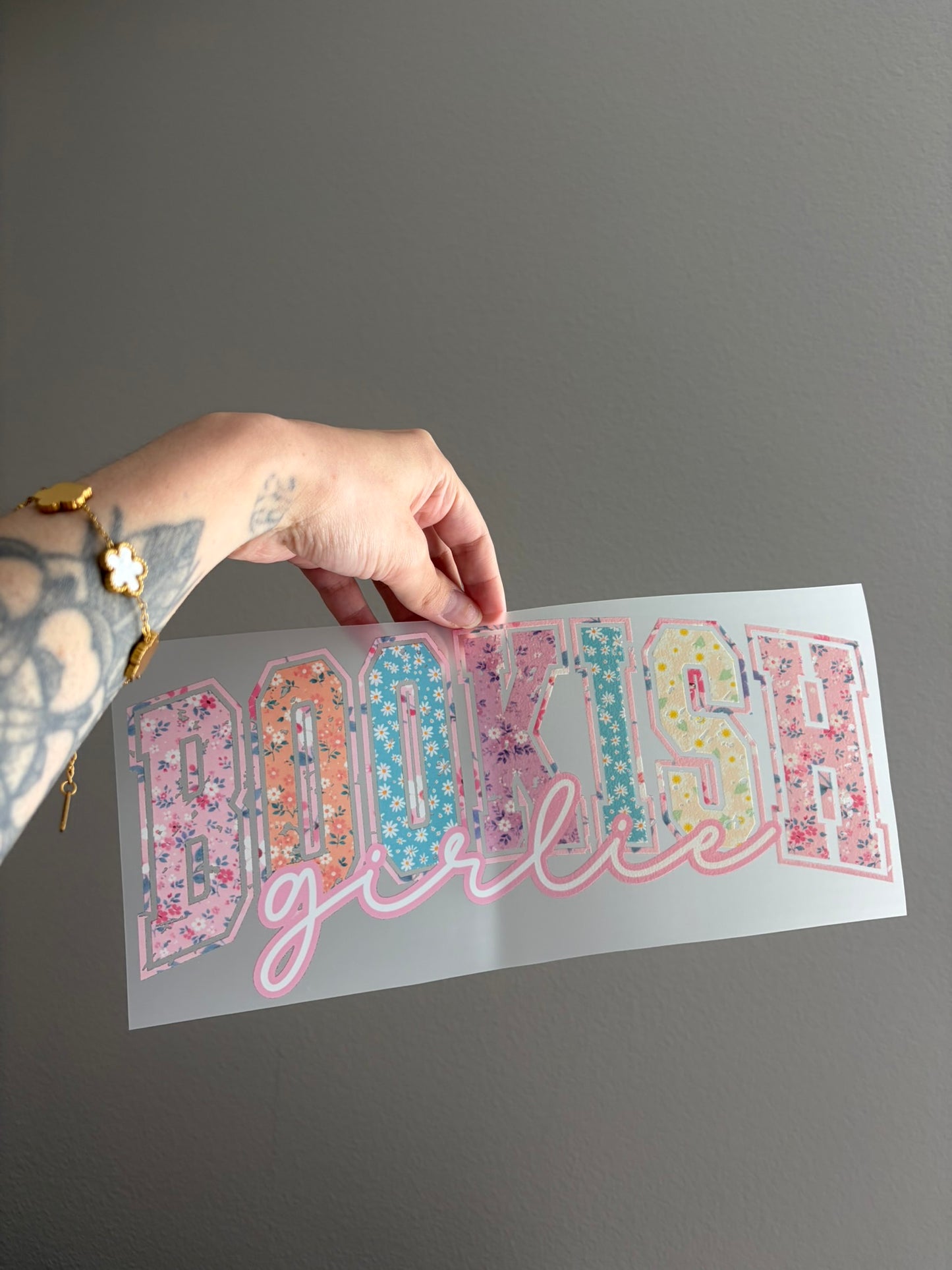 Spring Floral Bookish Girlie
