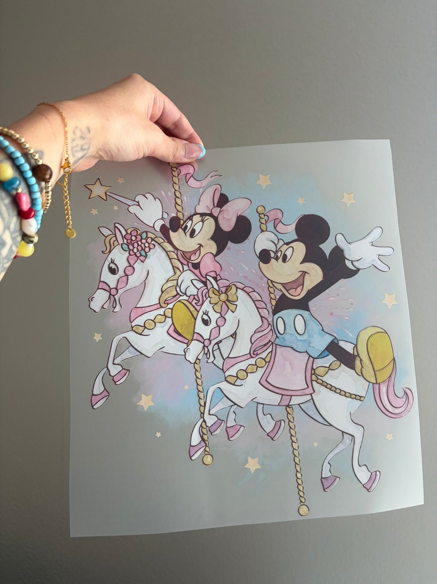 mickey & minnie carousel