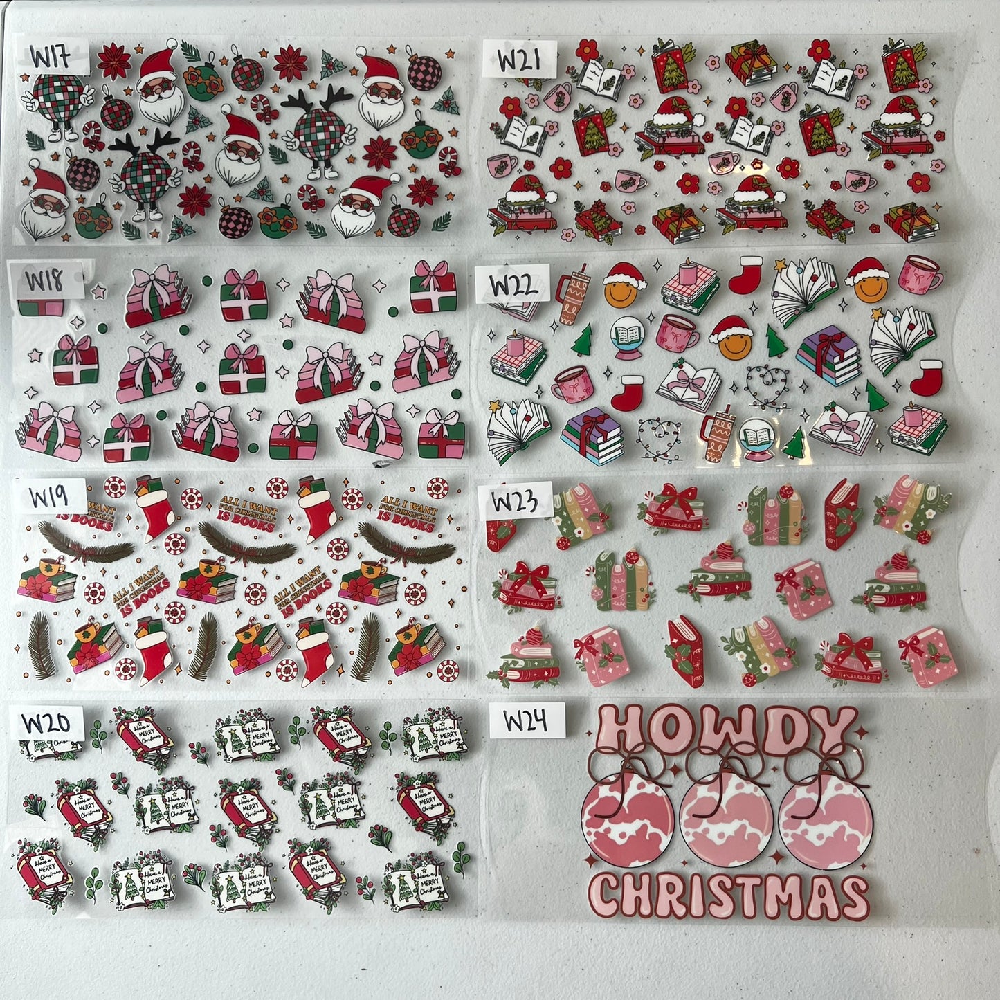 CHRISTMAS CUP WRAPS