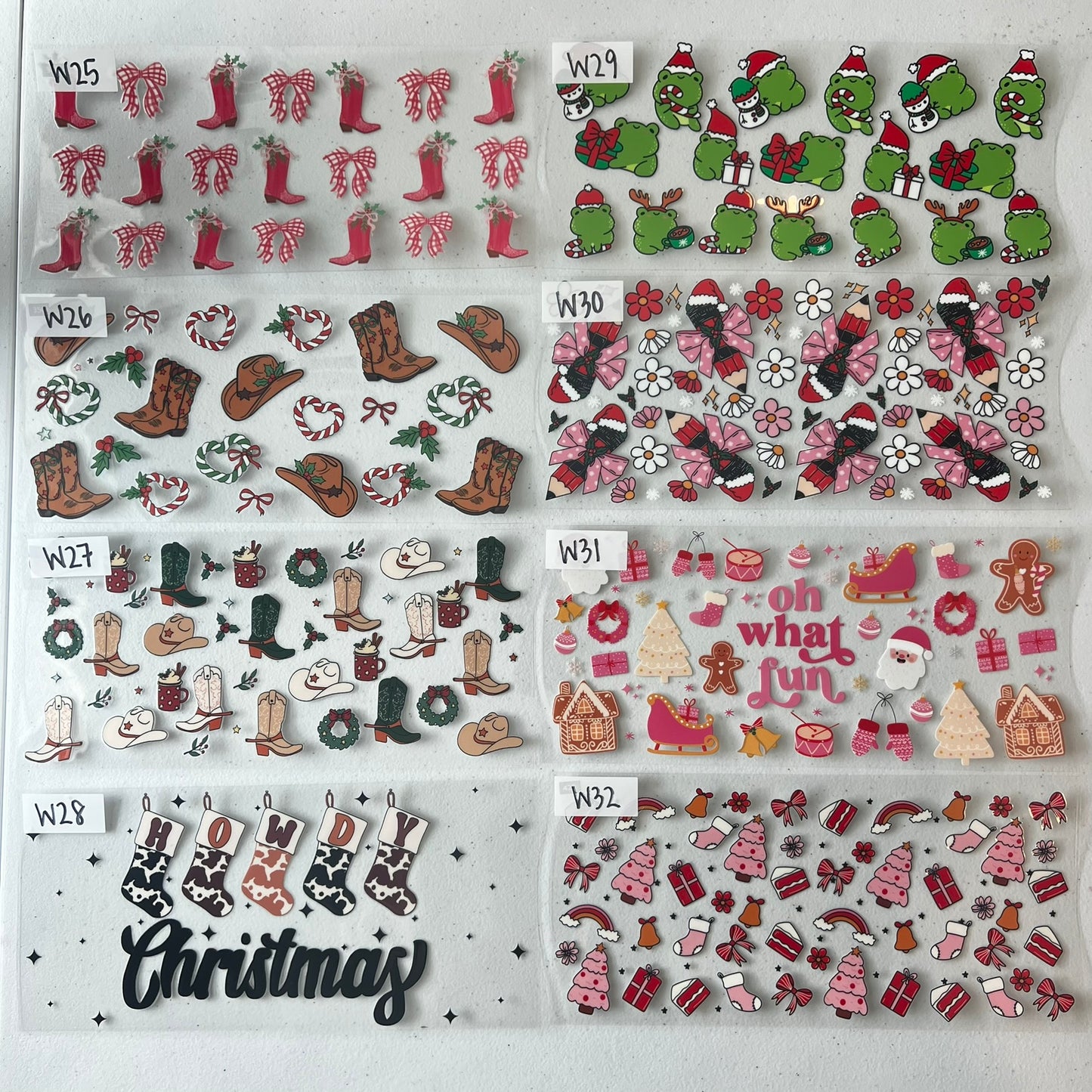 CHRISTMAS CUP WRAPS