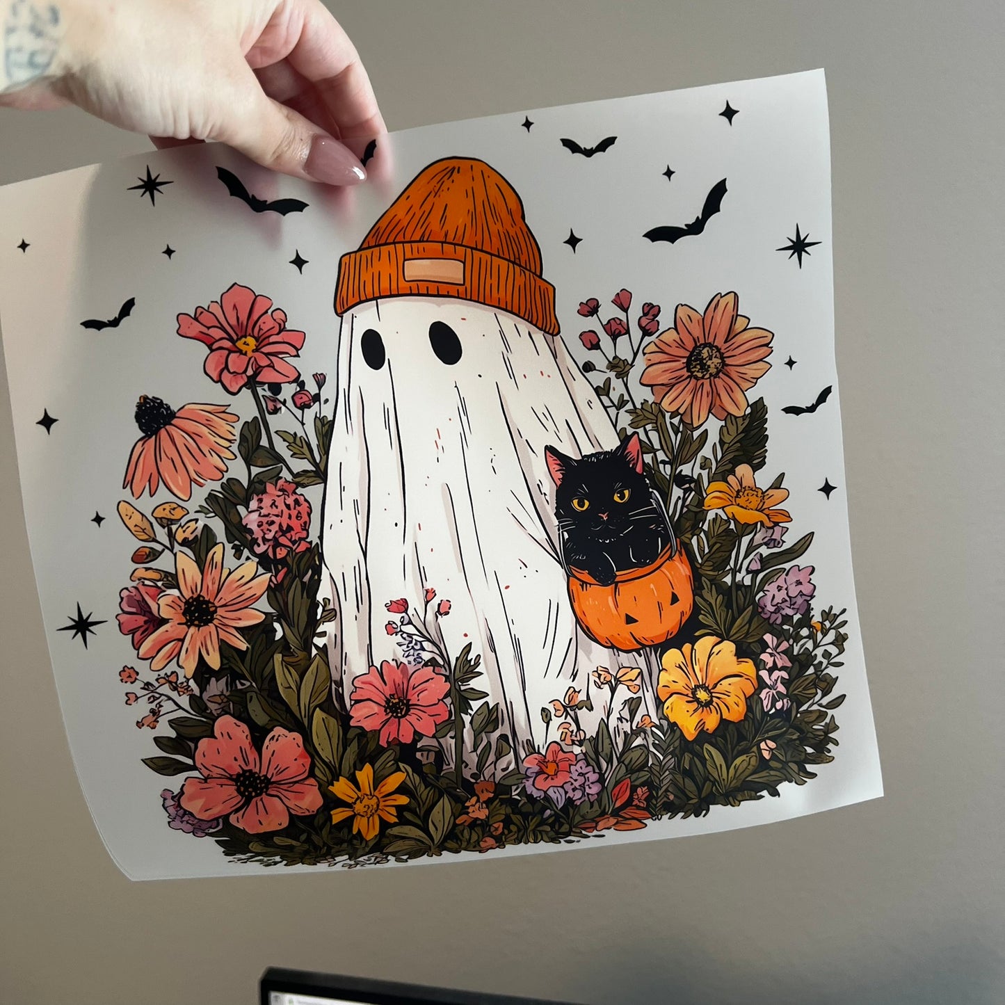 Ghost W/ Beanie