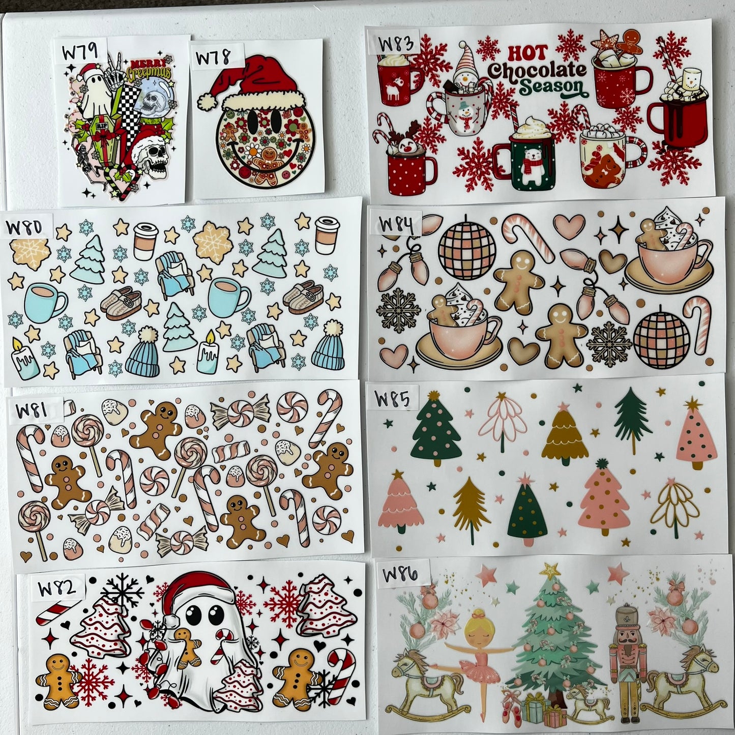 CHRISTMAS CUP WRAPS