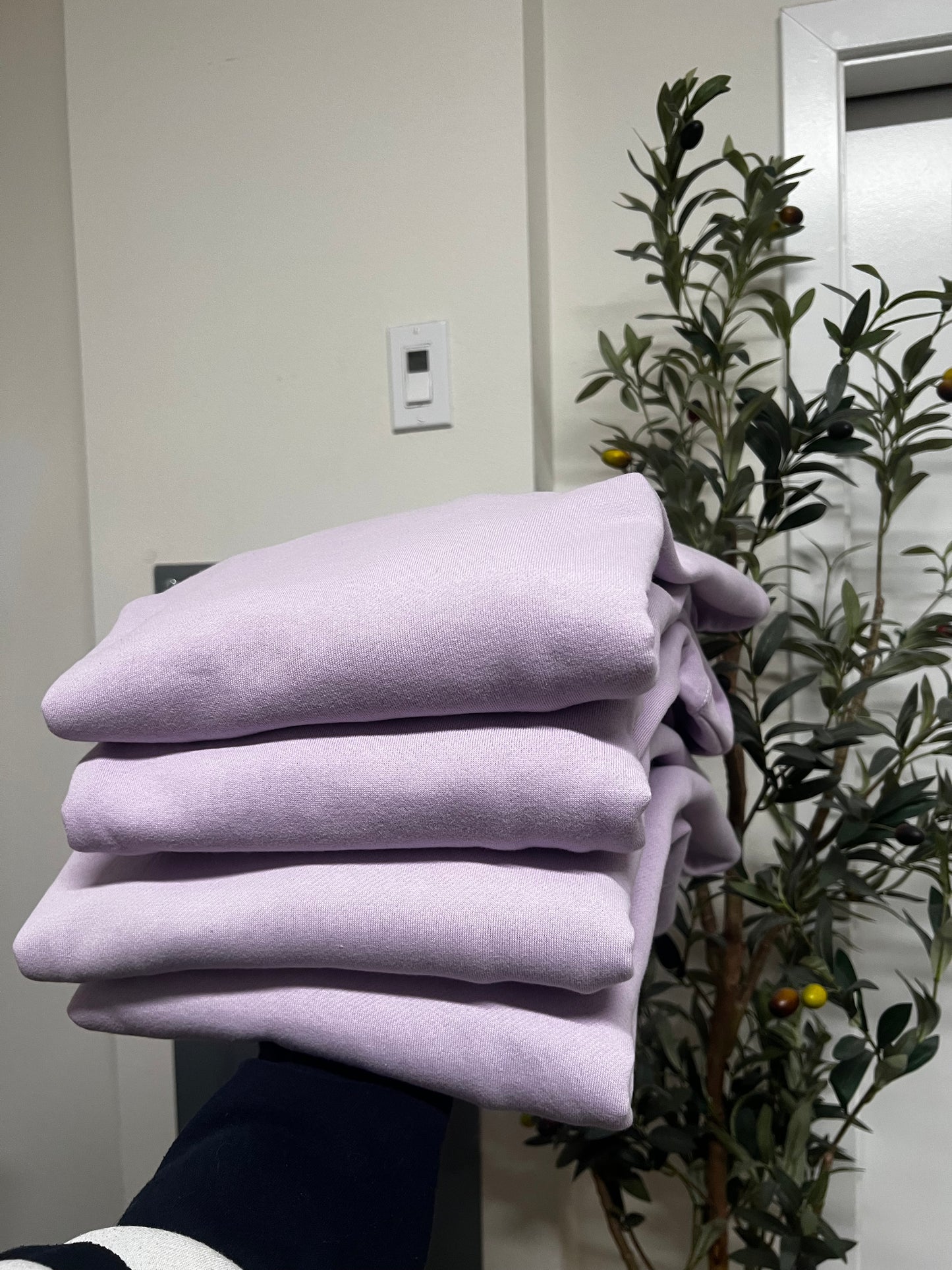 Lavender Crewneck (BRAND: Independent Trading Co)