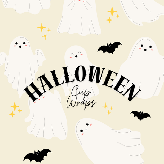 HALLOWEEN AND FALL CUP WRAPS