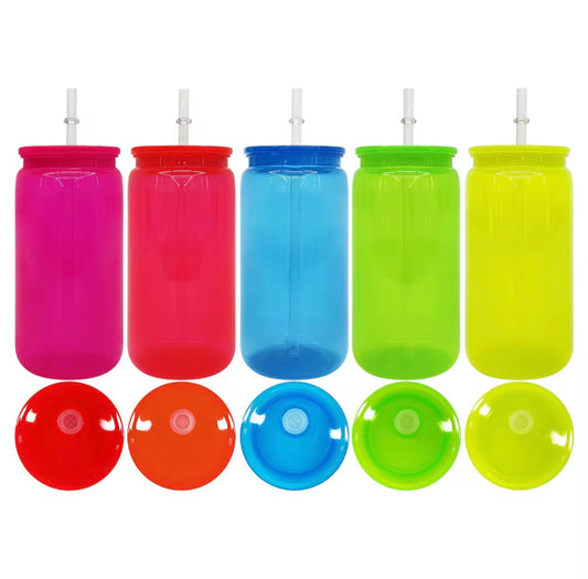 NEON 16oz Stainless Steel Cup
