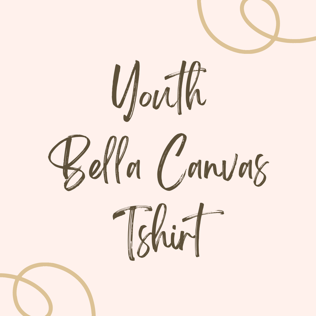 Youth Bella Canvas Tshirt