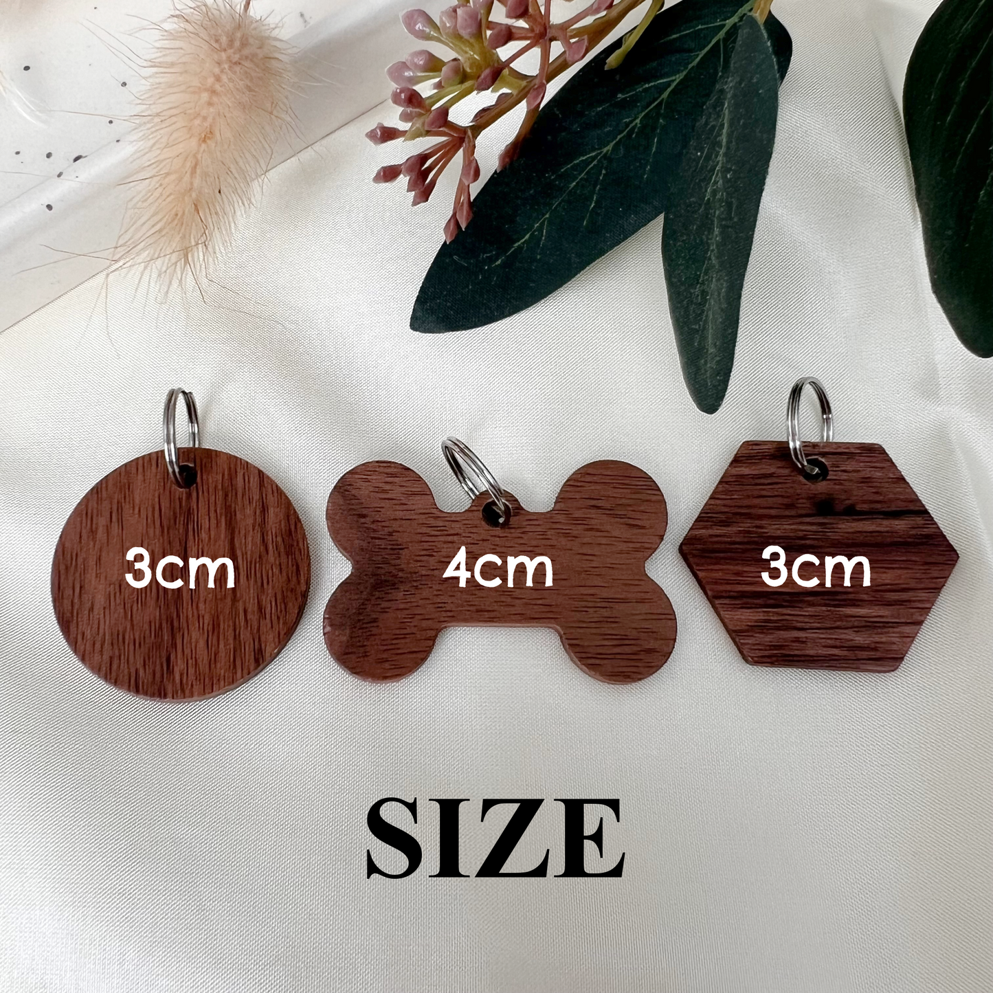 Custom Wood Dog/Cat Tag