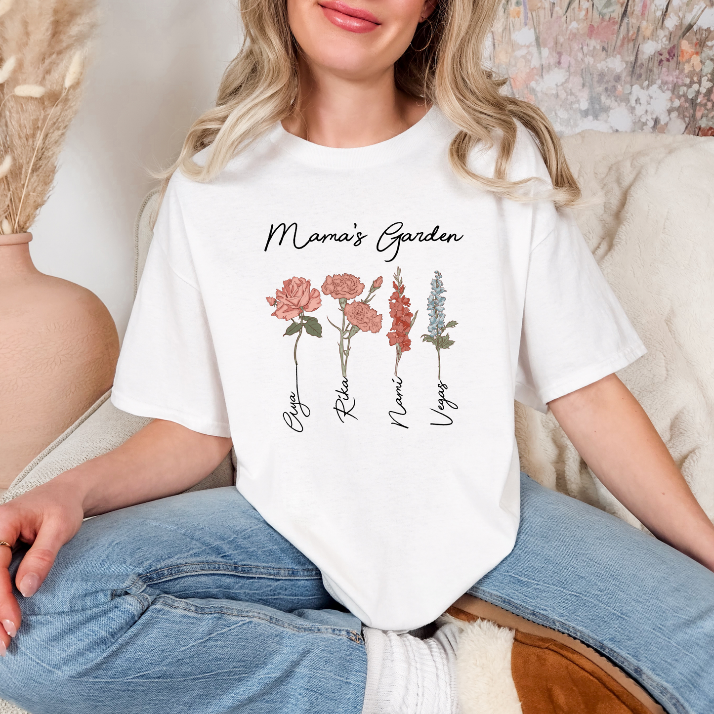 Mama/Mimi/Grandma/Nana/Mommy's Garden
(T-SHIRTS)