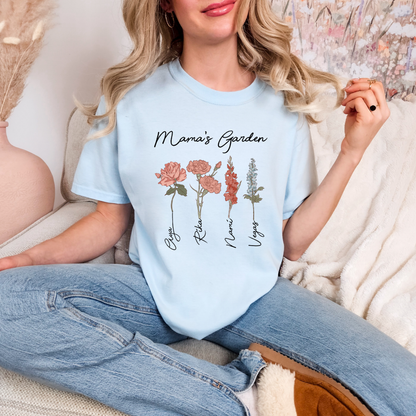 Mama/Mimi/Grandma/Nana/Mommy's Garden
(T-SHIRTS)