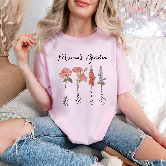 Mama/Mimi/Grandma/Nana/Mommy's Garden
(T-SHIRTS)