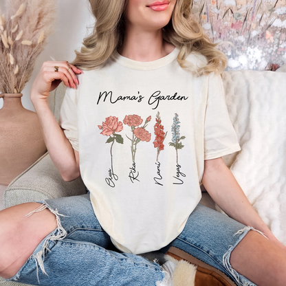 Mama/Mimi/Grandma/Nana/Mommy's Garden
(T-SHIRTS)