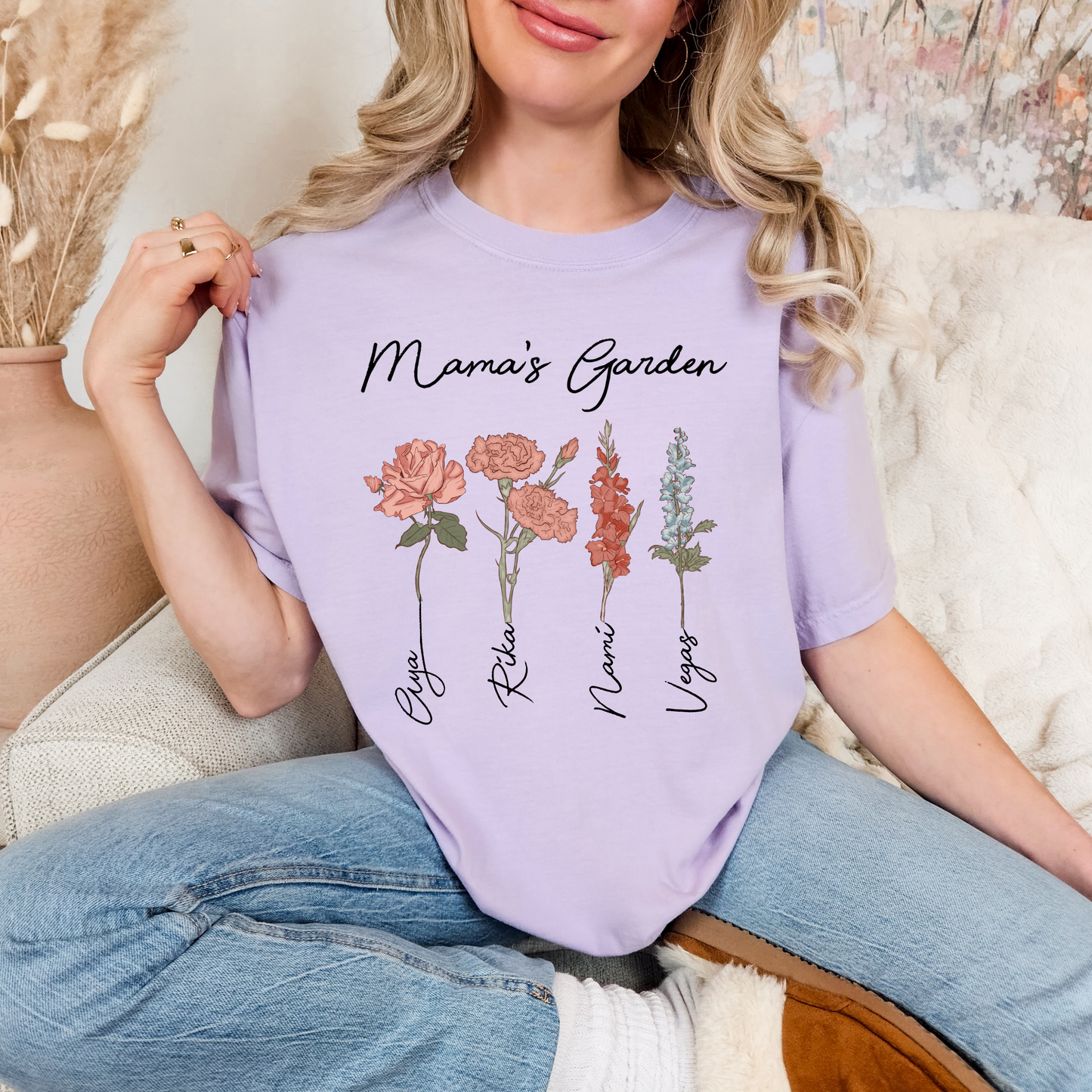 Mama/Mimi/Grandma/Nana/Mommy's Garden
(T-SHIRTS)