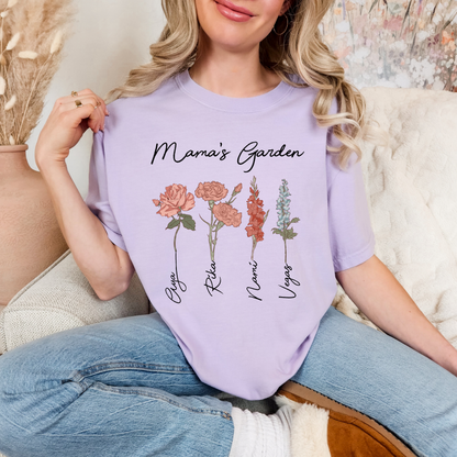 Mama/Mimi/Grandma/Nana/Mommy's Garden
(T-SHIRTS)