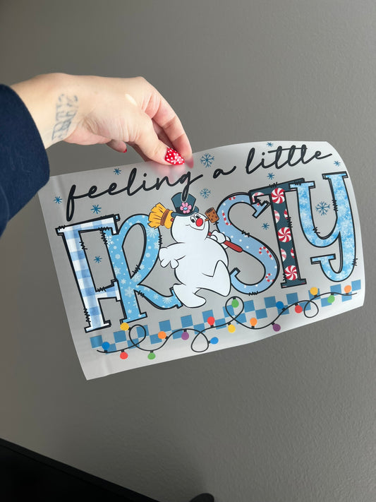 Feeling alittle frosty