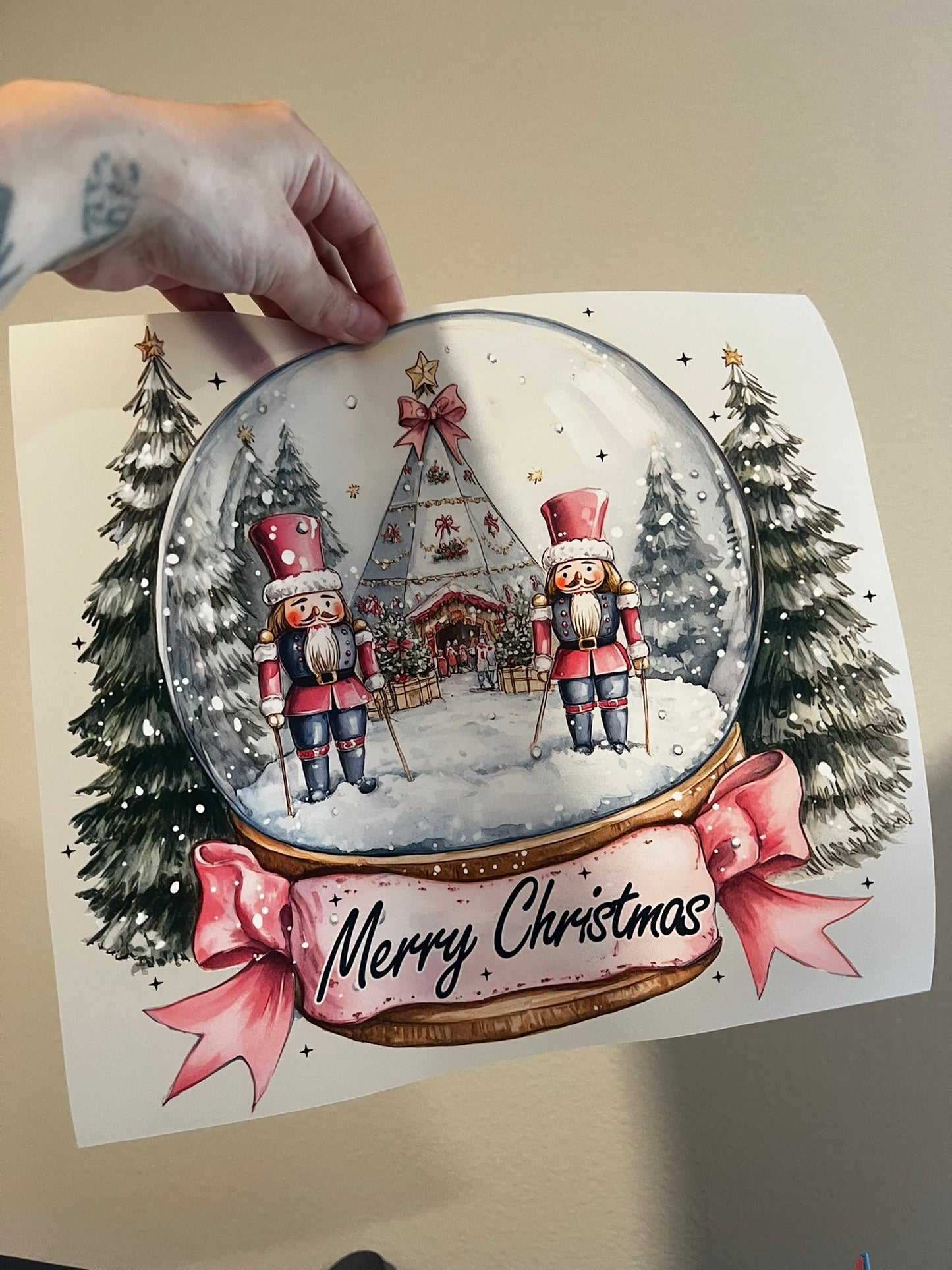 Merry Christmas Snowglobe