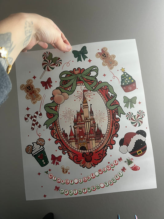 Gingerbread Mickey w/ Castle