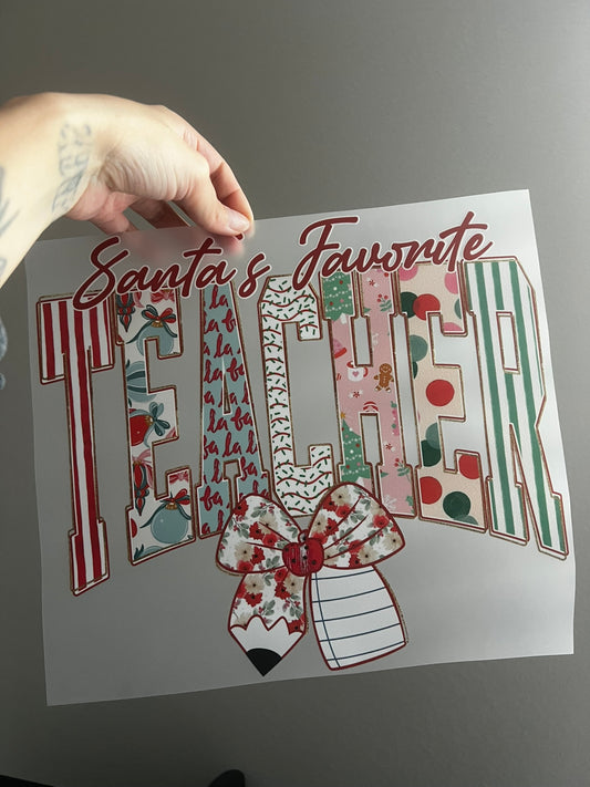 Santas Favorite Teacher