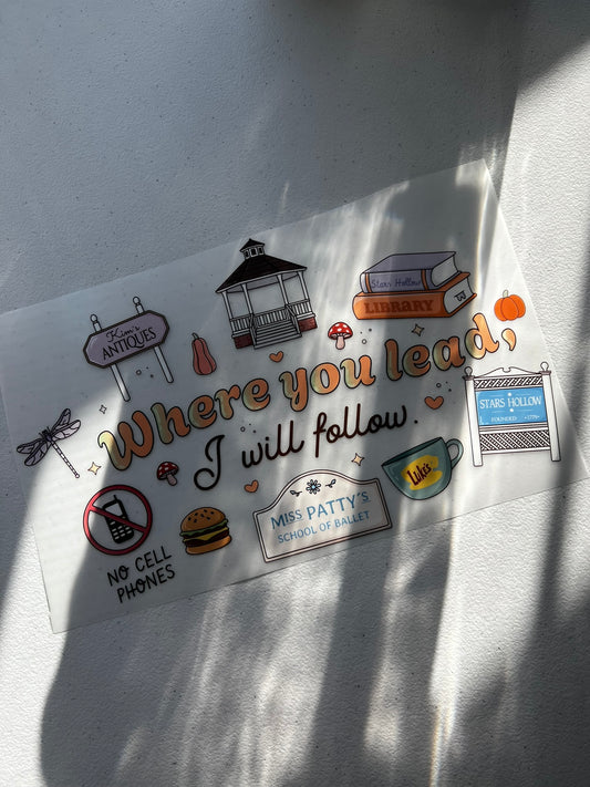 Where you lead, I will follow