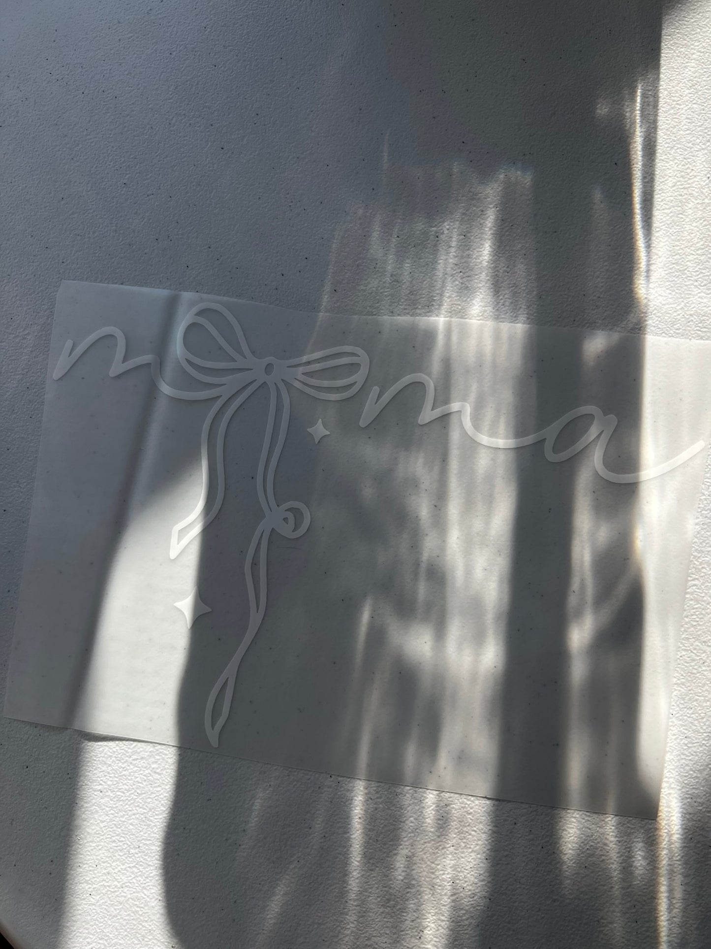 Mama Bow (White Font)