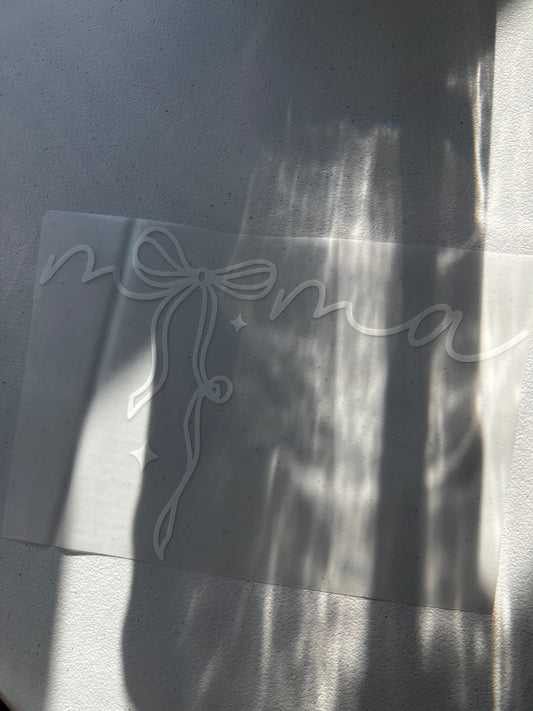 Mama Bow (White Font)