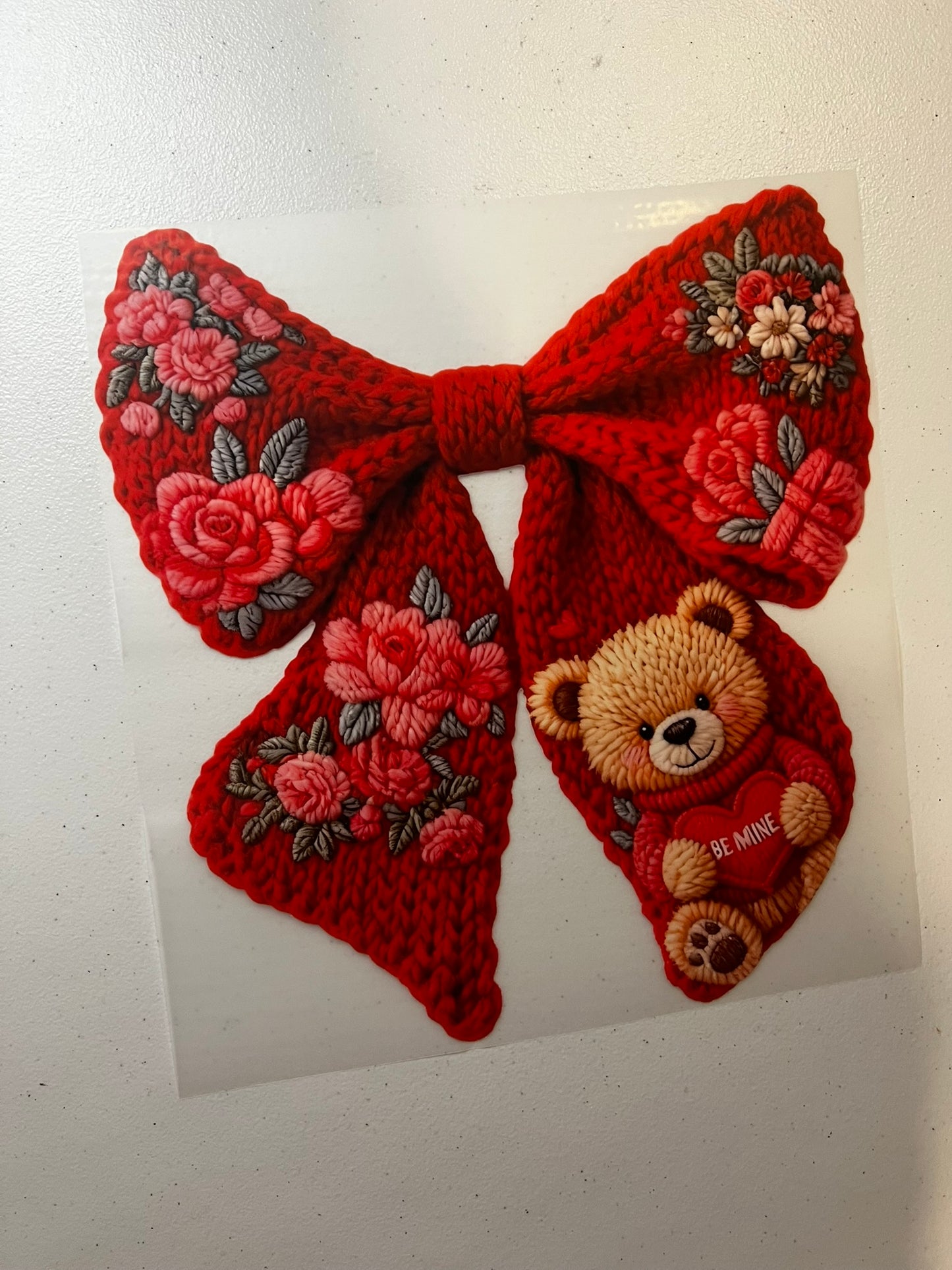 Valentine Teddy Bow