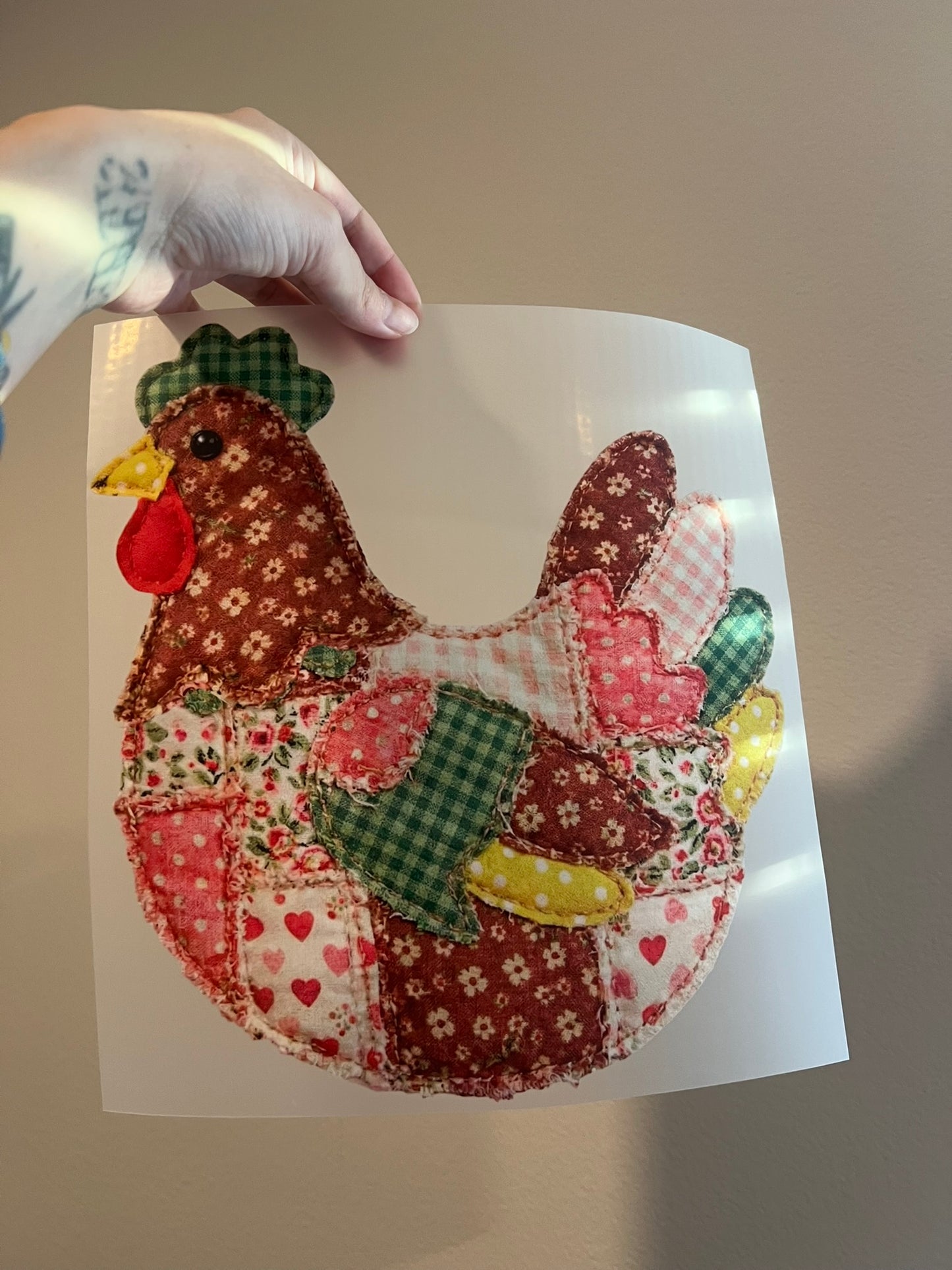 Faux Quilted Chicken