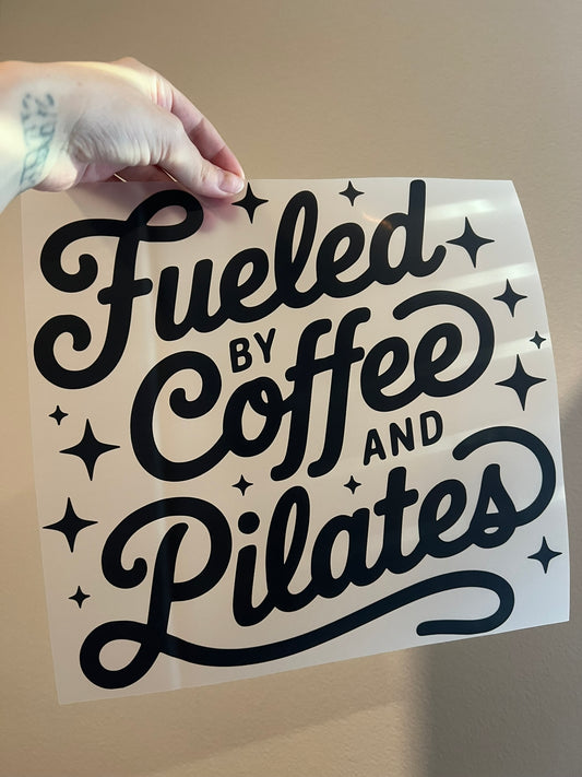 Fueled by coffee and pilates