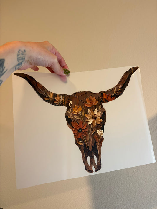 cow skull