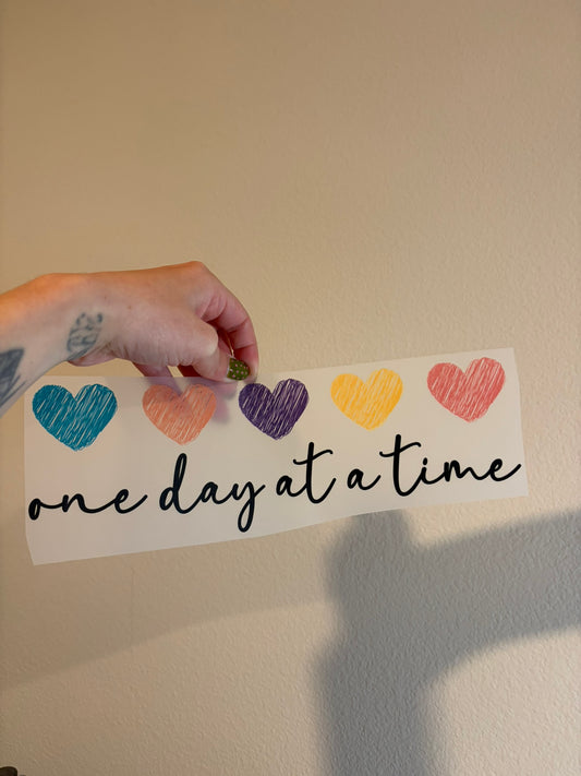 one day at a time