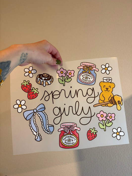 spring girly