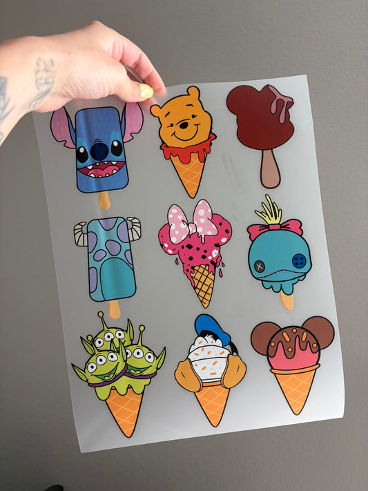 Disney Popsicles