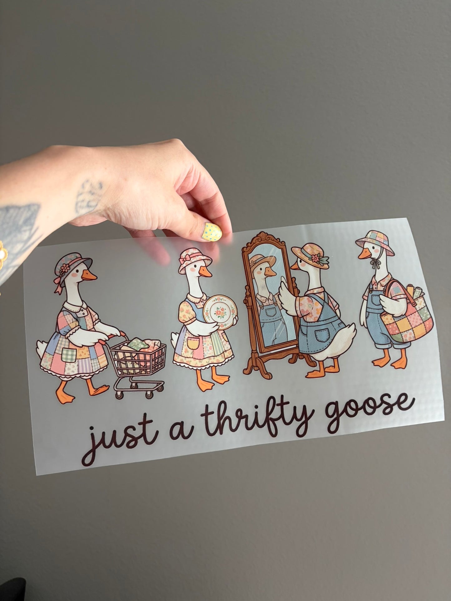 just a thrifty goose