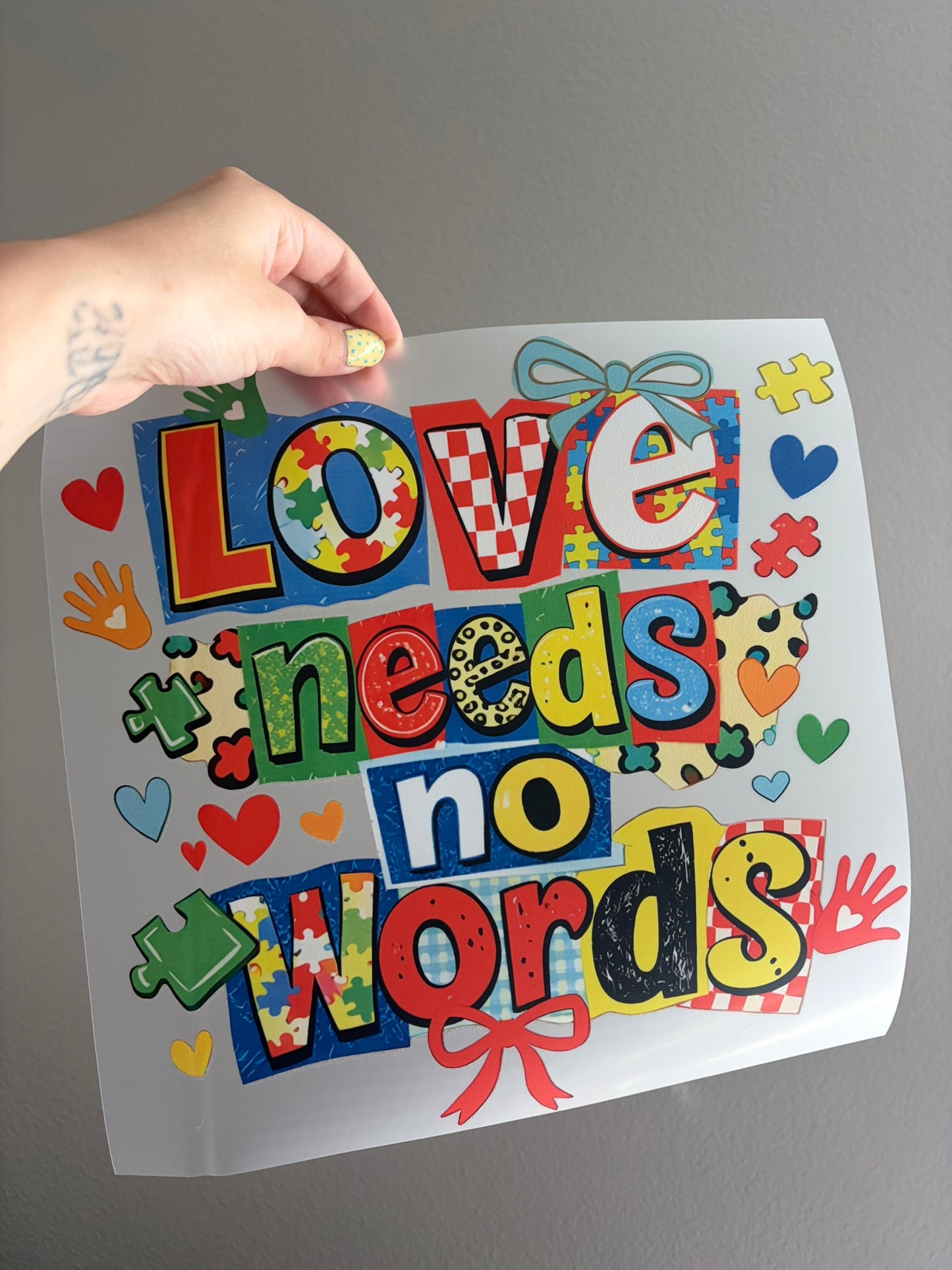 Love needs no words