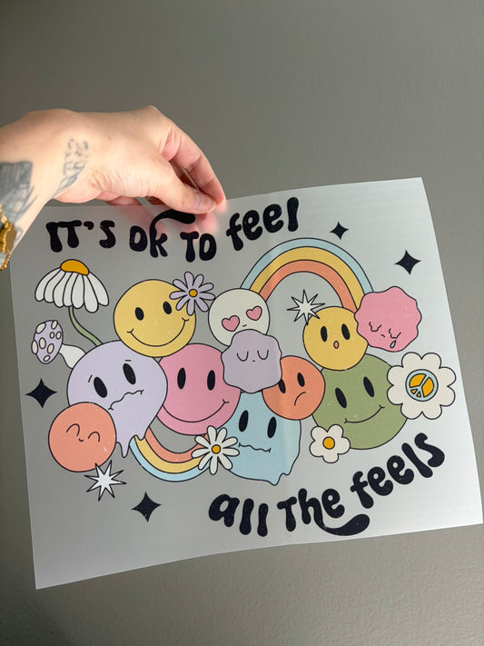 It's okay to feel all the feels smileys