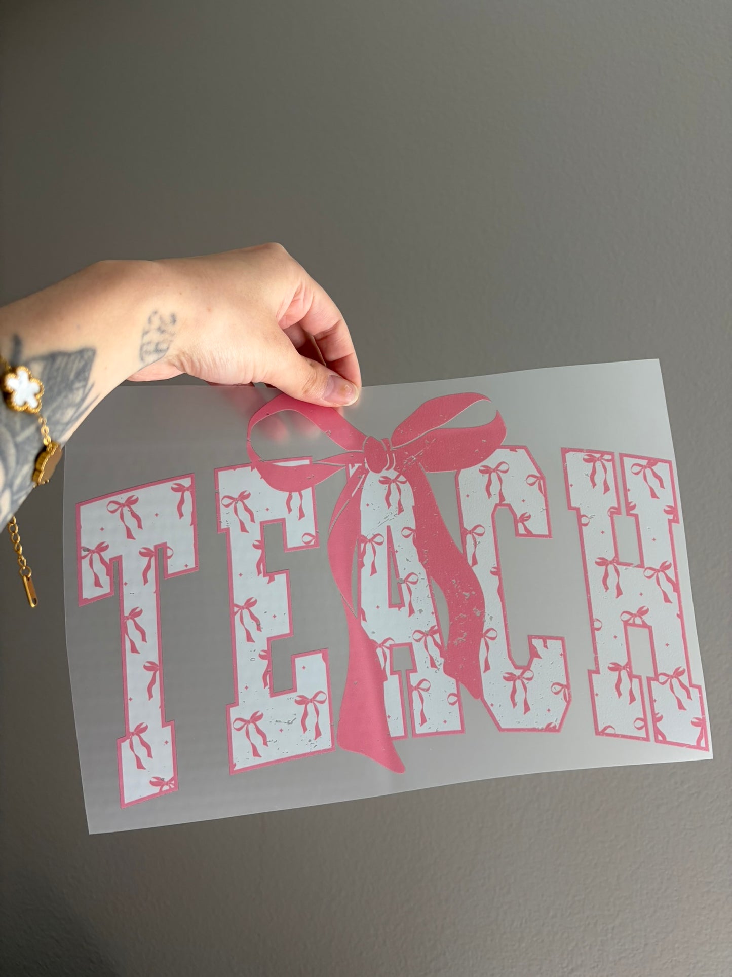 Teach Pink Bows