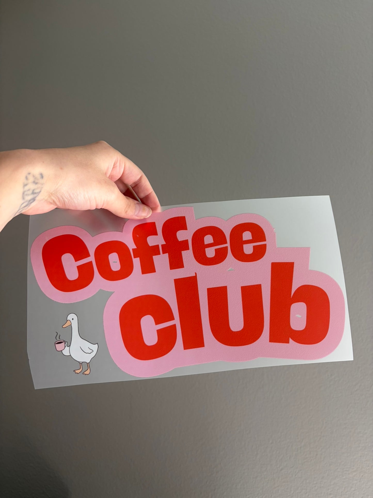 Coffee Club w/ duck