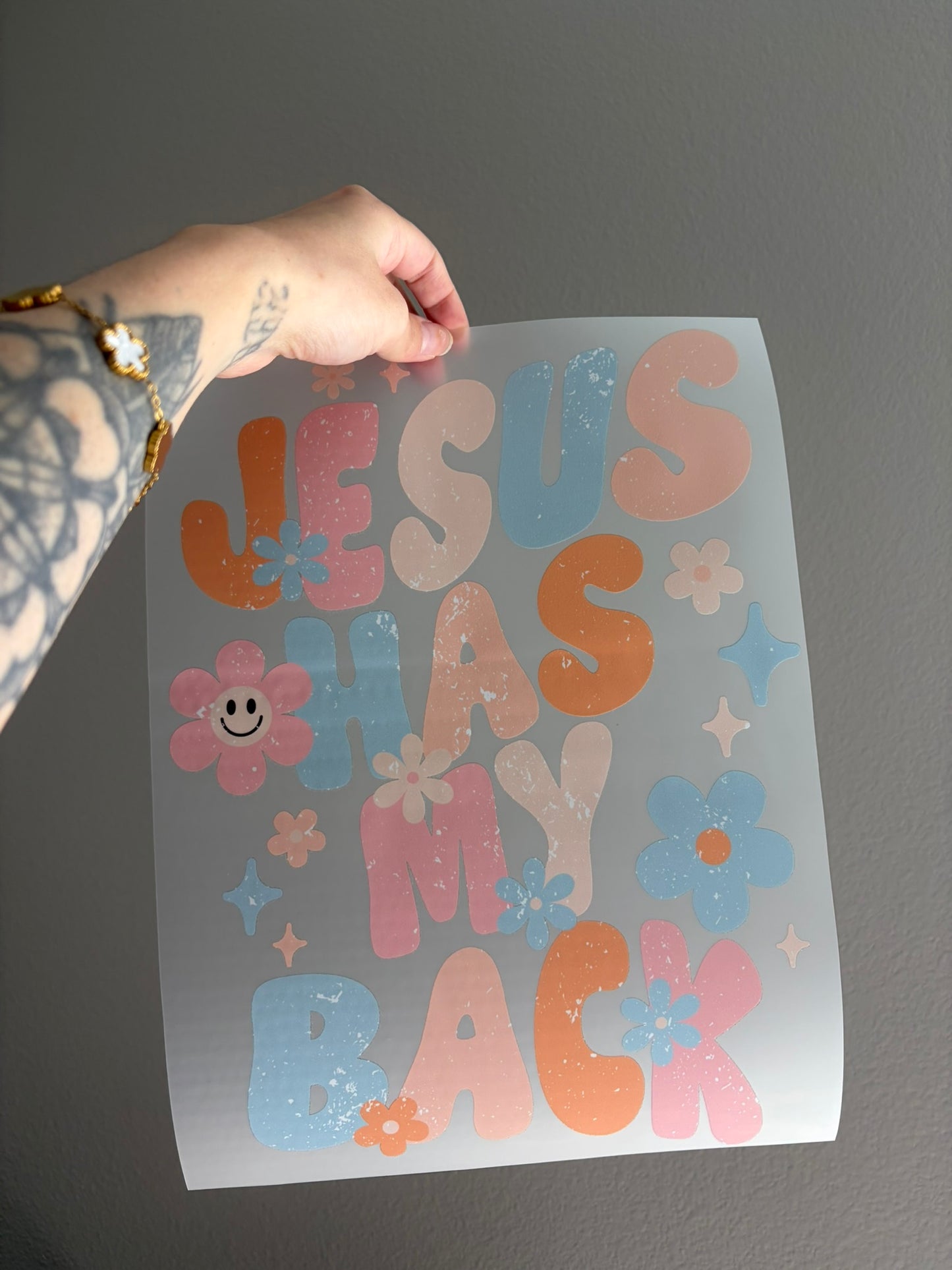 Jesus has my back