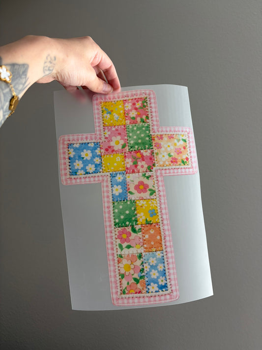 Floral Spring Cross