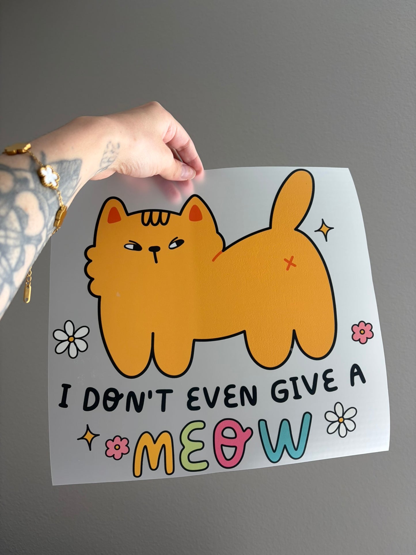 I don't even give a meow