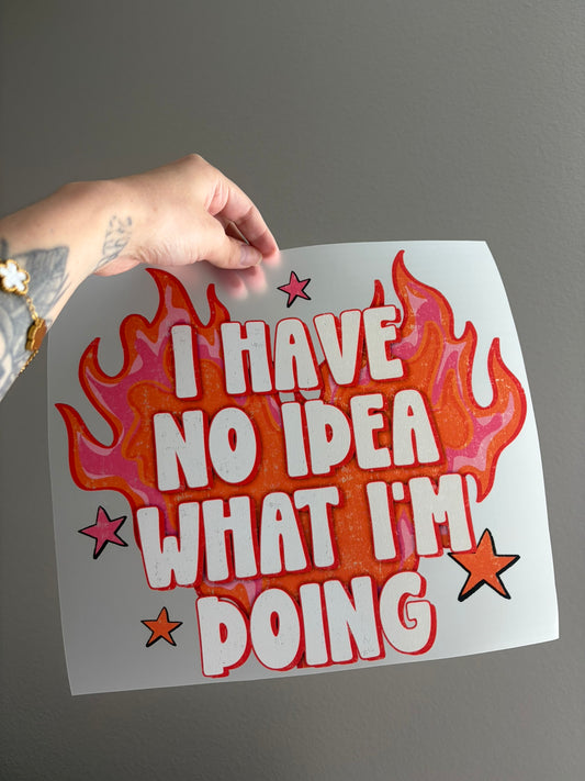 I have no idea what i'm doing